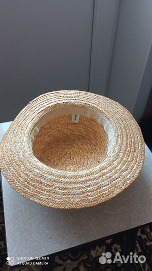 Шляпа для девочек соломенная