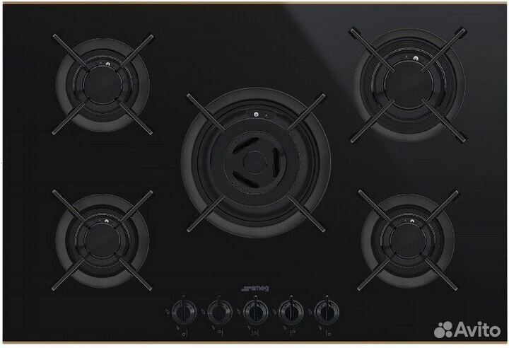 Газовая варочная панель Smeg PV675CNR