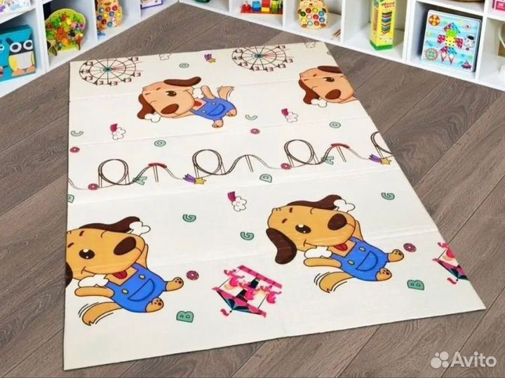 Новый складной детский коврик 120*180
