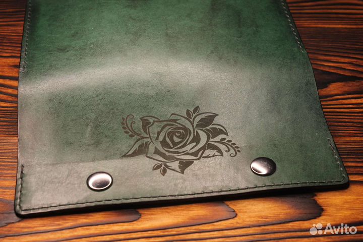 Кошелек женский натуральная кожа ручная работа