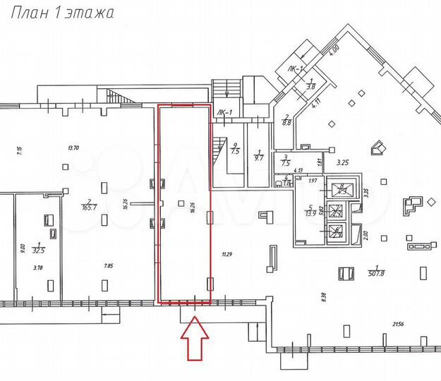 Торговая площадь, 64 м²