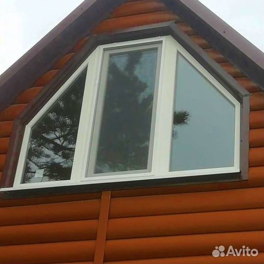 Пластиковые окна. остекление коттеджей