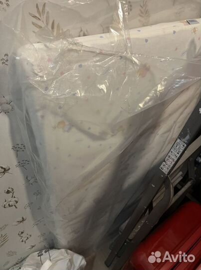 Манеж кровать babyton с матрасом