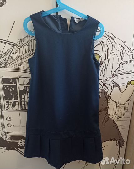 Школьный сарафан 134