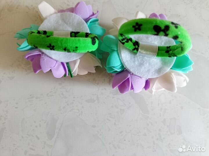 Резинки для волос ручной работы