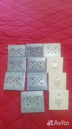Розетки и выключатели производство СССР