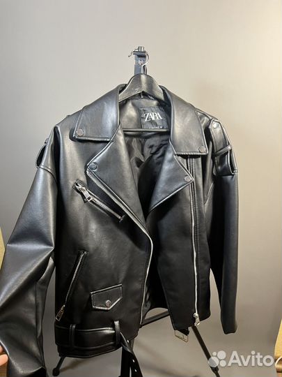 Кожанка zara
