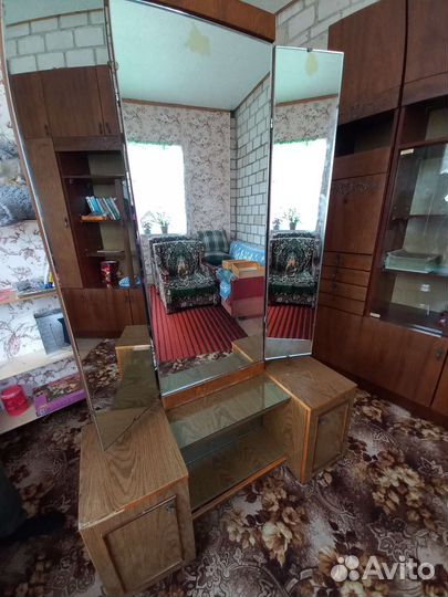 Зеркало трельяж бу