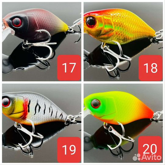 Jackall Chubby 38mm, 38 расцветок