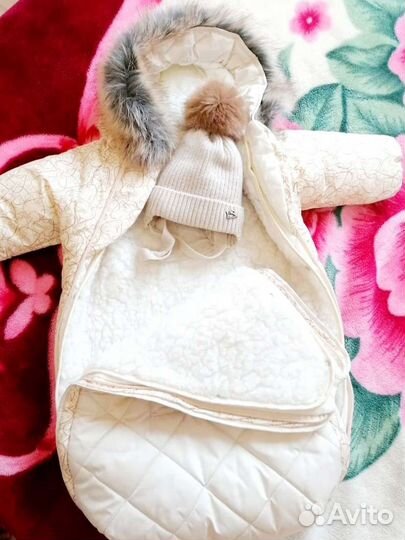 Конверт на выписку зимний