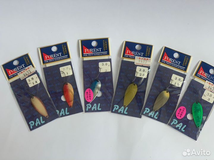 Японские форелевые блесна