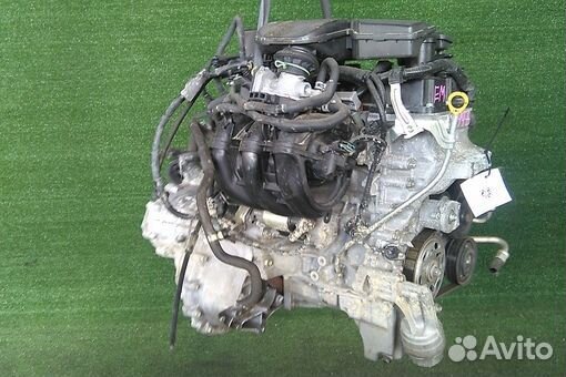 Двигатель в сборе двс toyota passo KGC30 1KR-FE