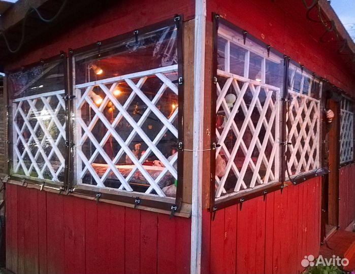 Мягкие окна для беседок террас и веранд