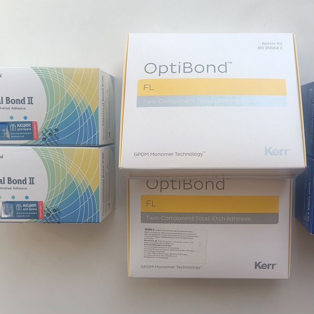Bond force II, universal bond II, opti bond FL