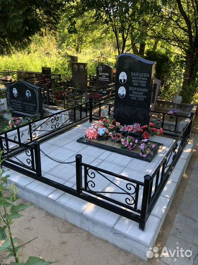 Благоустройство мест захоронения