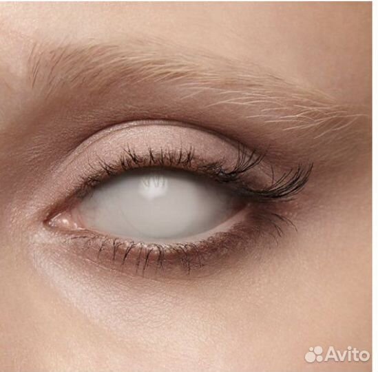 Линзы 1 год ношения (черные, белые, красные)