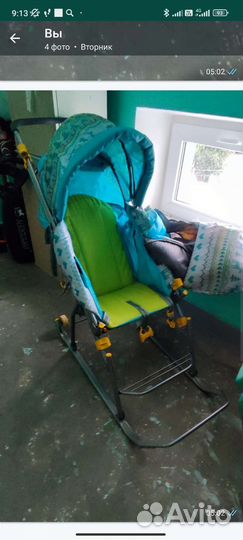 Санки коляска nika