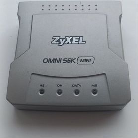 Модем zyxel 56k mini