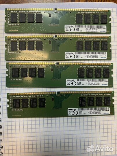 Оперативная память DDR4 Samsung 4GB