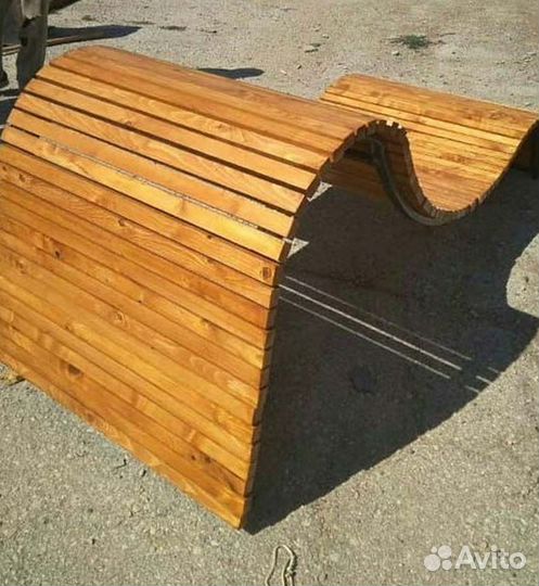 Лежак парковый, шезлонг