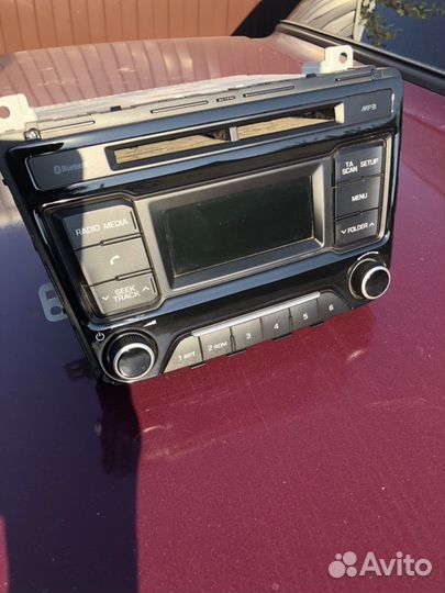 Штатная магнитола на Хендай Крета