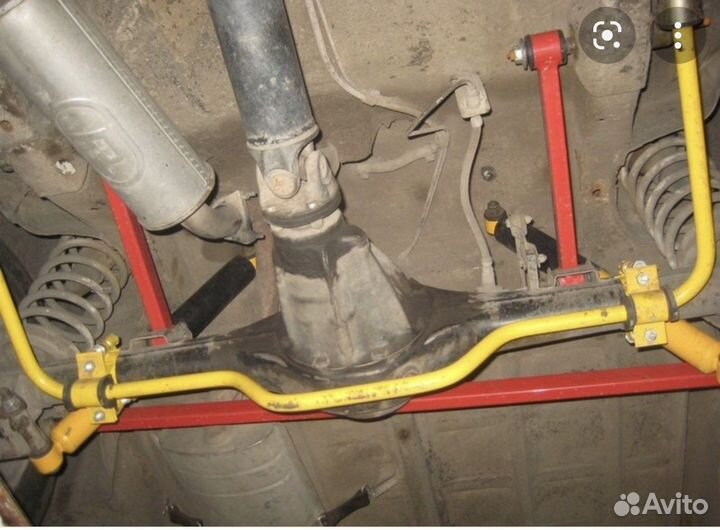 Стабилизатор поперечной устойчивости niva 2107