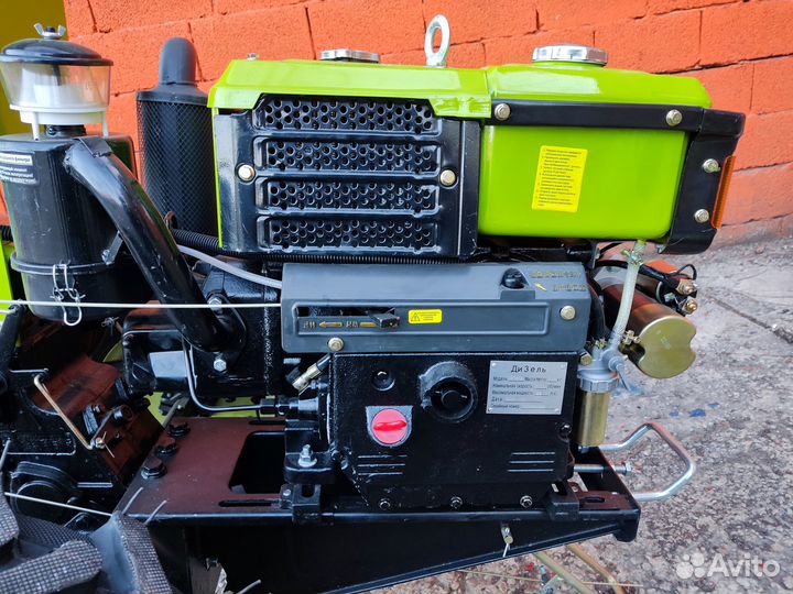 Мотоблок дизельный жидкост. охл. 13-15л.с. дв R195