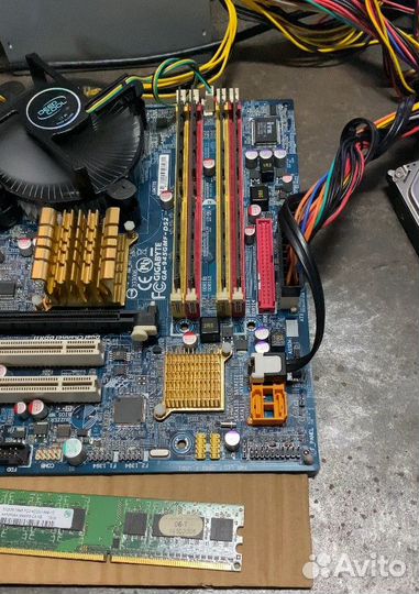 Комплект MB+CPU+RAM+HDD