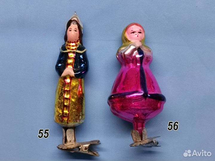 Новогодние елочные игрушки советские СССР