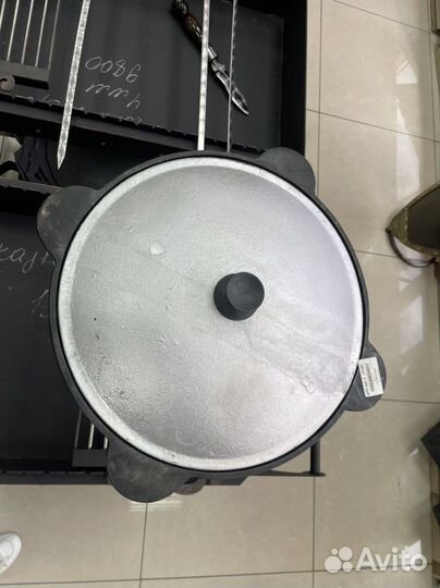 Казан чугунный узбекский 8 литров