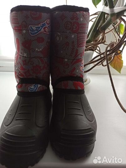 Сапоги резиновые утепленные