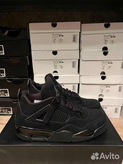 Nike Air Jordan 4 Retro Black Cat оригинал