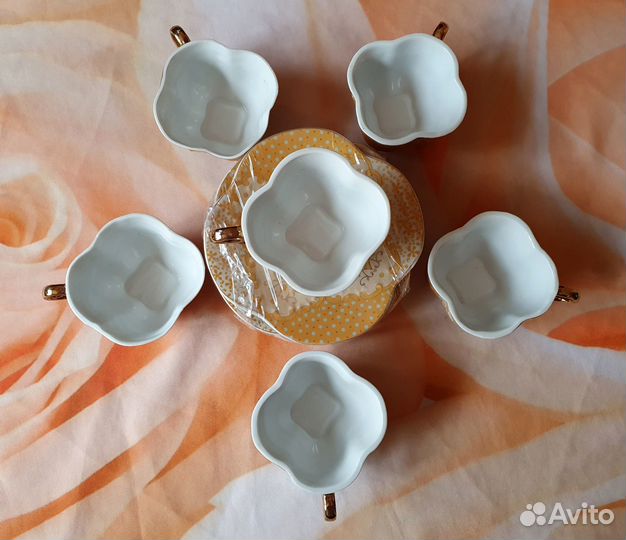 Чайный набор новый на 6 персон