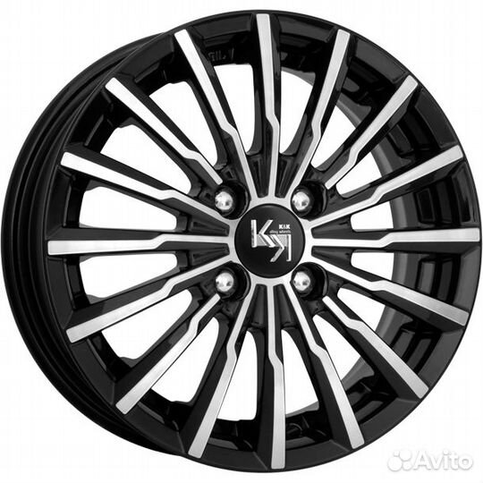 R14 4x100 5,5J ET39 56,6 Rapid Акцент Алмаз чёрный