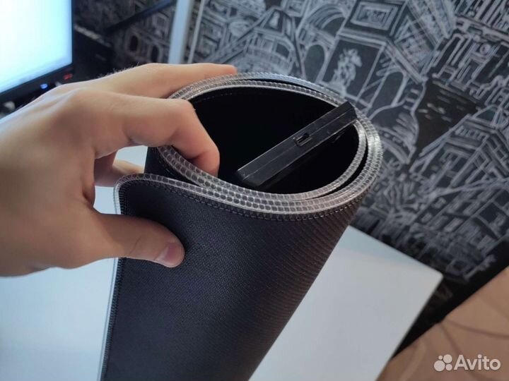 Игровой коврик для мышки и клавиатуры 400x900