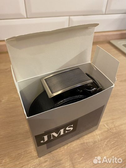 Ремень новый мужской кожаный черный 110 см