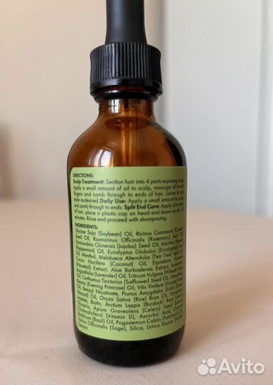 Масло/сыворотка доя волос Mielle rosemary