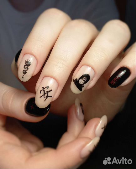 Маникюр гель лак