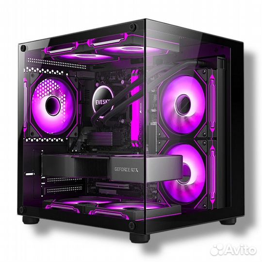 Стильный корпус для пк M-ATX