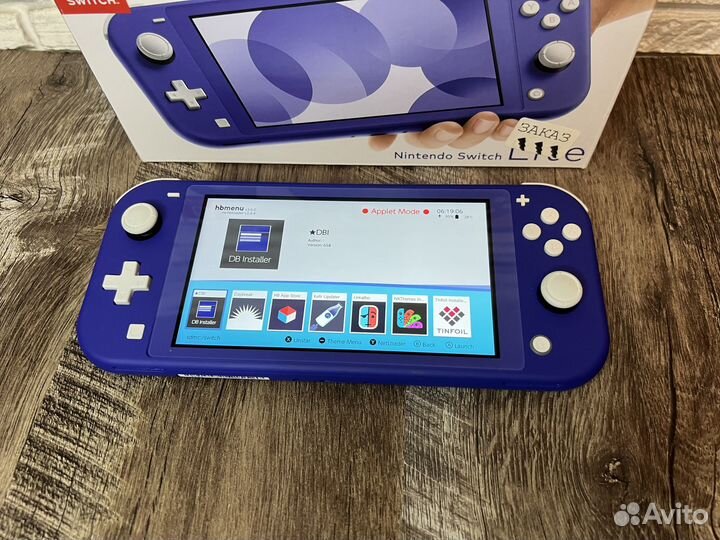 Nintendo switch lite прошитая