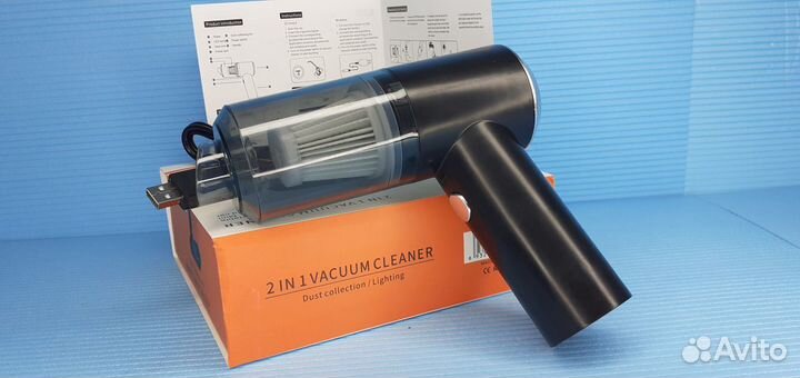 Беспроводной автомобильный пылесос 120w