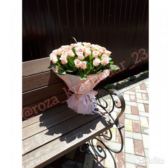 Букет 51 роза с доставкой Краснодар