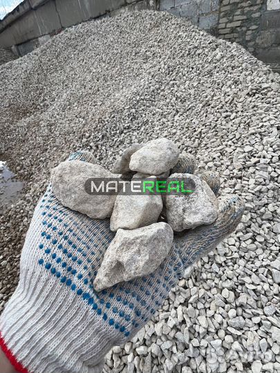 Щебень различных фракций