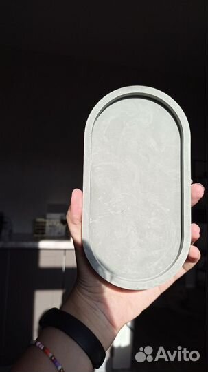 Серый набор ваза + подсвечник (в наличии)