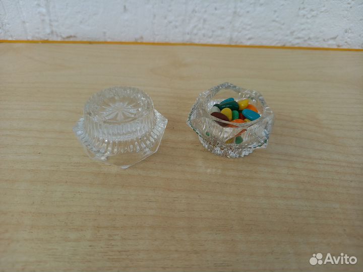 Ваза Салатник Селёдочница Солонка Стекло Хрусталь