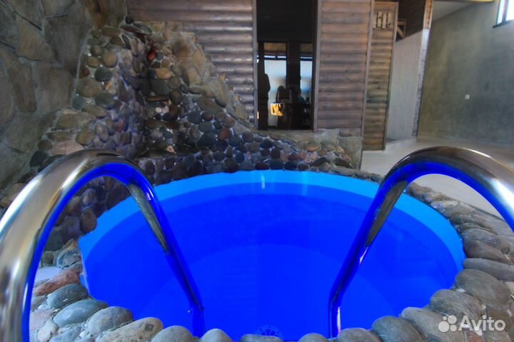 Сауна с бассейном