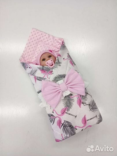 Пледы детские новые для новорожденного, одеяло