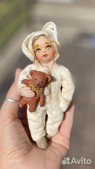 Ватные елочные игрушки