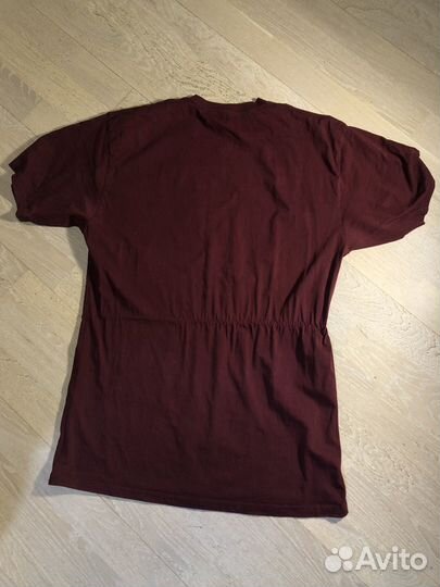 Футболка Vans бордовая