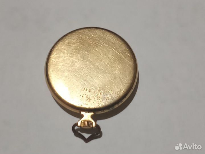 Часы позолоченные карманные СССР заря